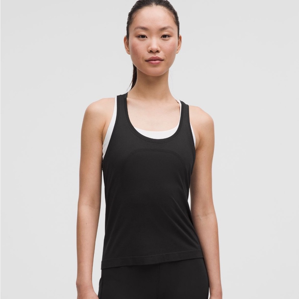 Black Lululemon Swiftly Tank Top